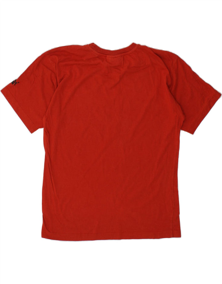 PUMA Mens Graphic T-Shirt Top Medium Red Cotton Vintage Puma and Second-Hand Puma from Messina Hembry 