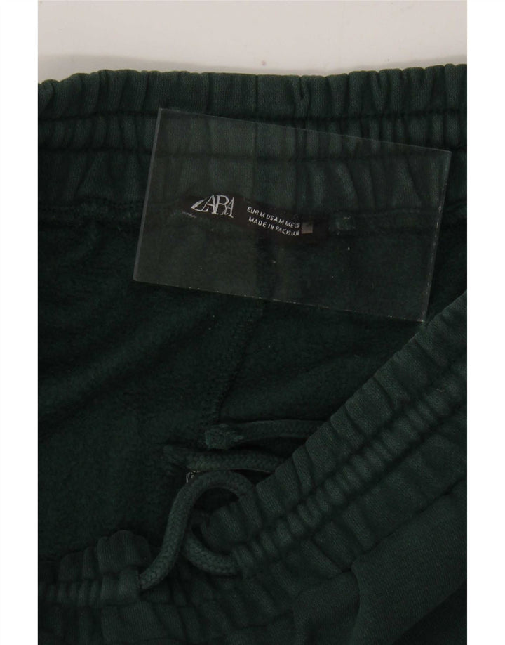 Pantaloni de trening Zara Barbati Joggeri Verde Mediu