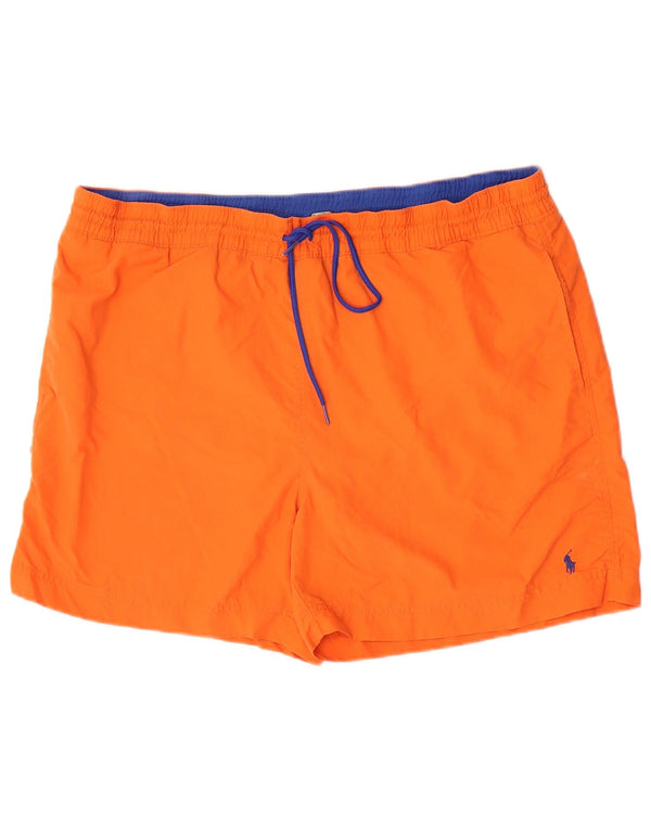 Polo Ralph Lauren Mens Swimming Shorts XL Orange Nylon
