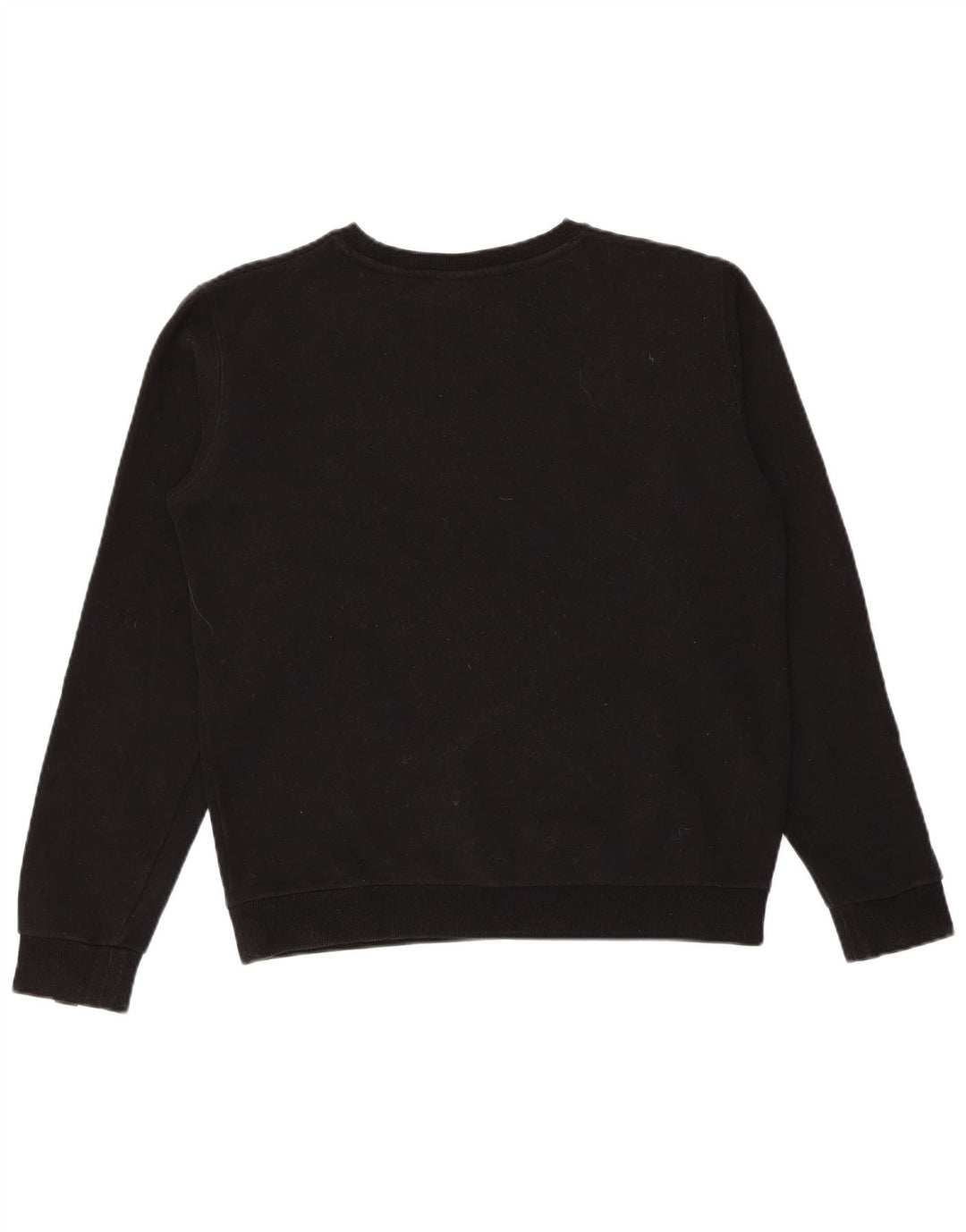 Pulover supradimensionat cu grafic pentru femei Ellesse UK 8 Bumbac negru mic