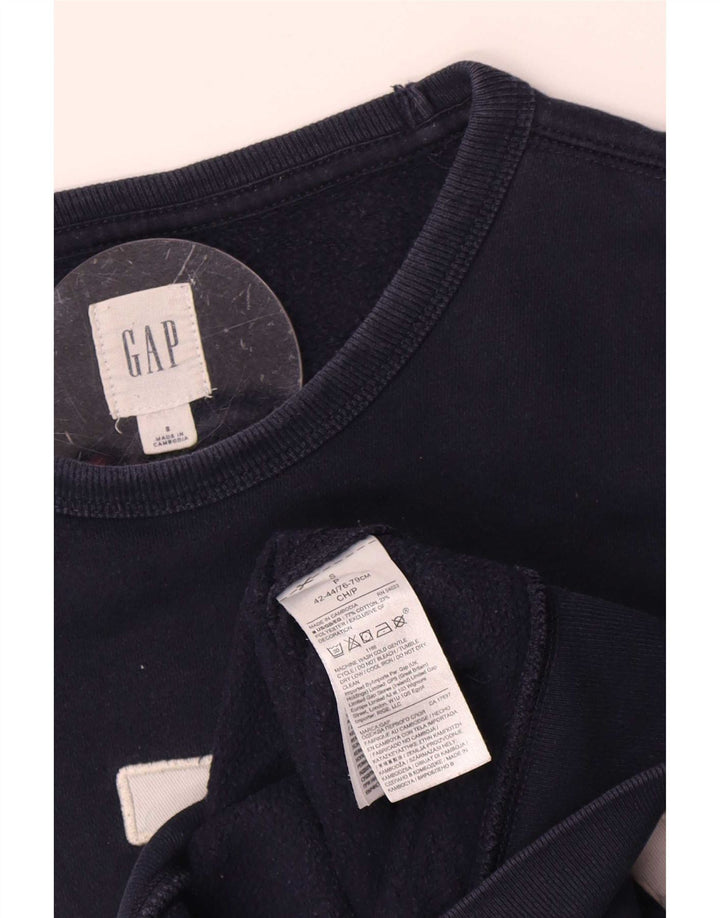 Hanorac grafic Gap pentru bărbați Jumper mic, bleumarin, bumbac