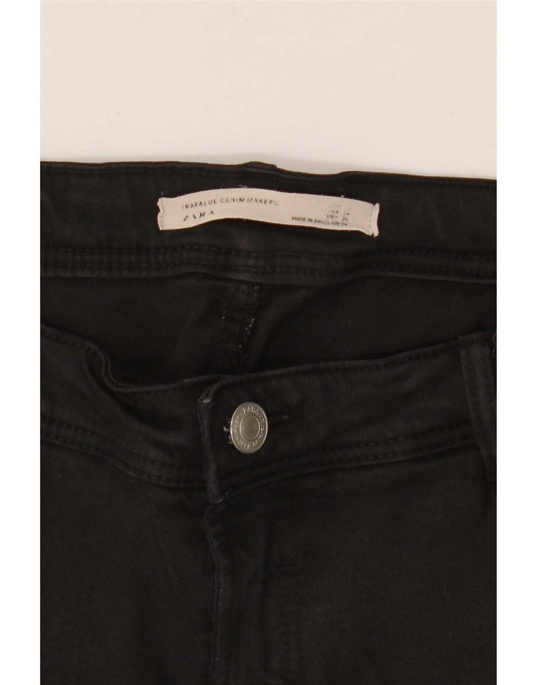 Blugi Zara Femei Trafaluc Slim W30 L28 Negri