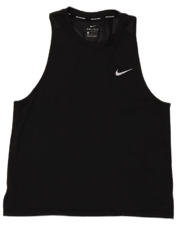 Vesta Nike Dri Fit pentru femei UK 14 Poliester negru mare