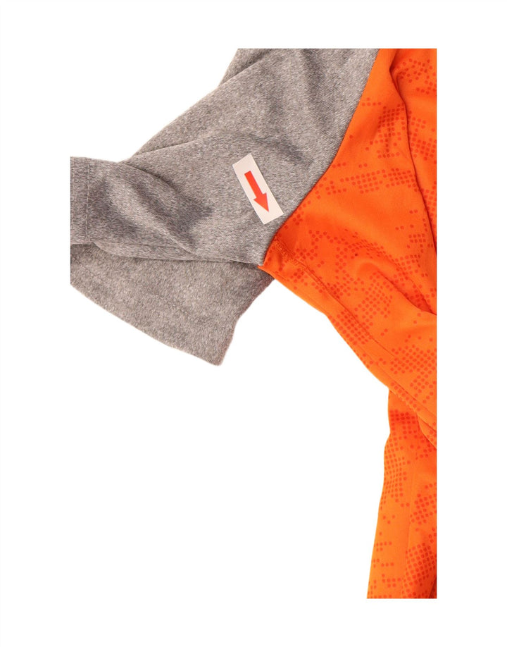 Tricou pentru bărbați Puma Top Small Orange Spotted Poliester