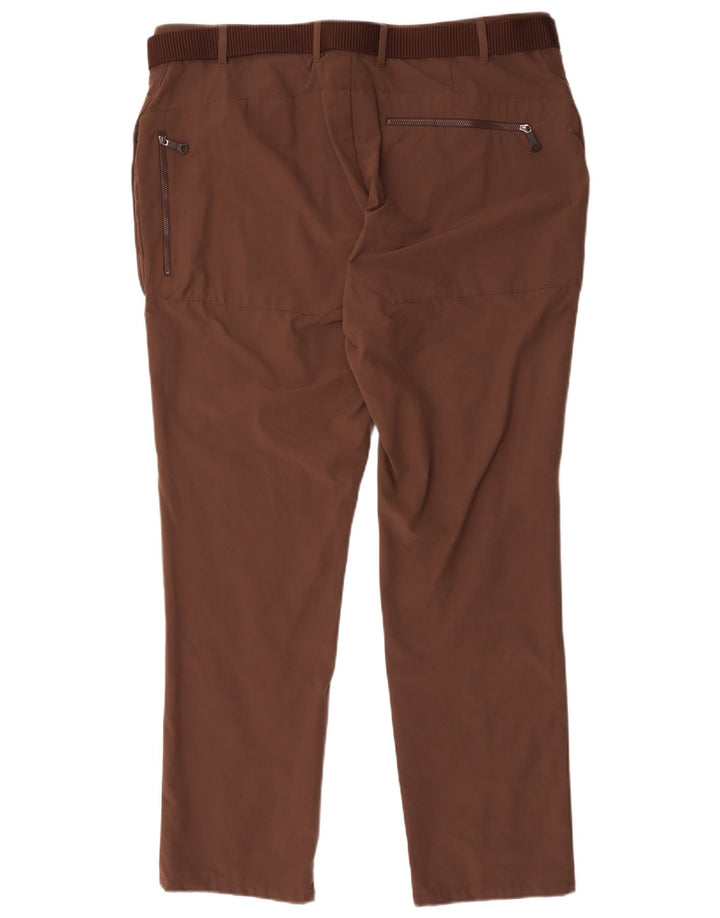 Pantaloni casual drepti pentru bărbați Rohan W40 L31 maro policlorid
