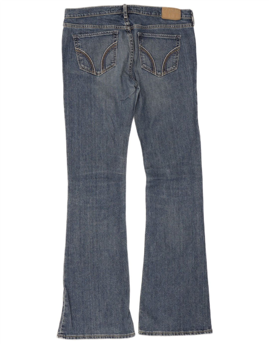 Blugi evazați pentru femei Hollister US 3 Small W30 L31 Blue Bumbac