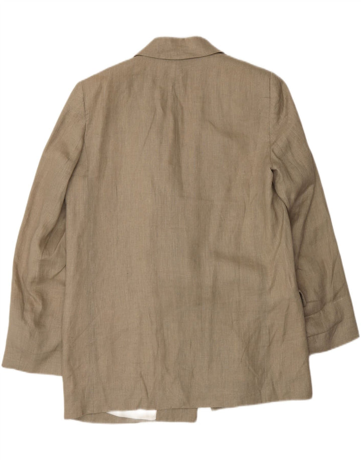 Blazer deschis pentru femei Zara UK 16, mare, bej, in