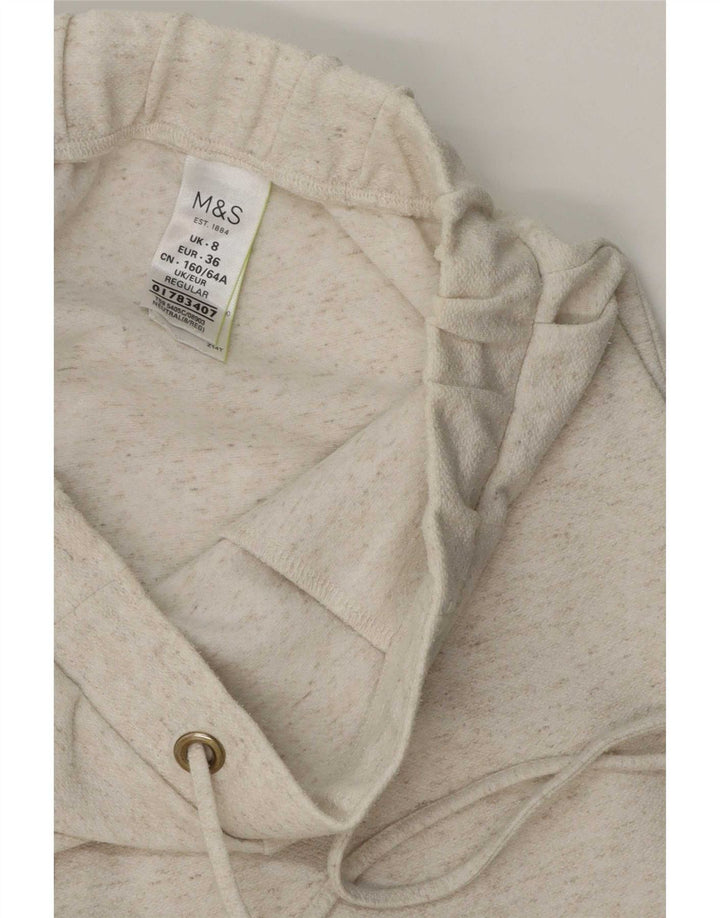 Pantaloni de trening pentru femei Marks & Spencer UK 8 Small Beige Flecked