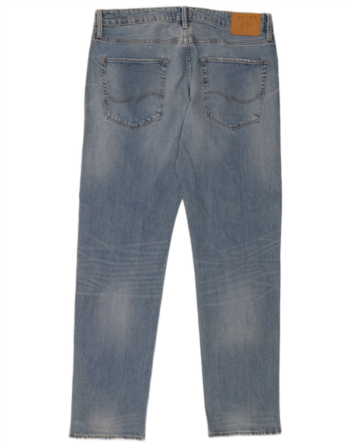 Blugi slim pentru bărbați Jack & Jones W36 L34 Bumbac albastru
