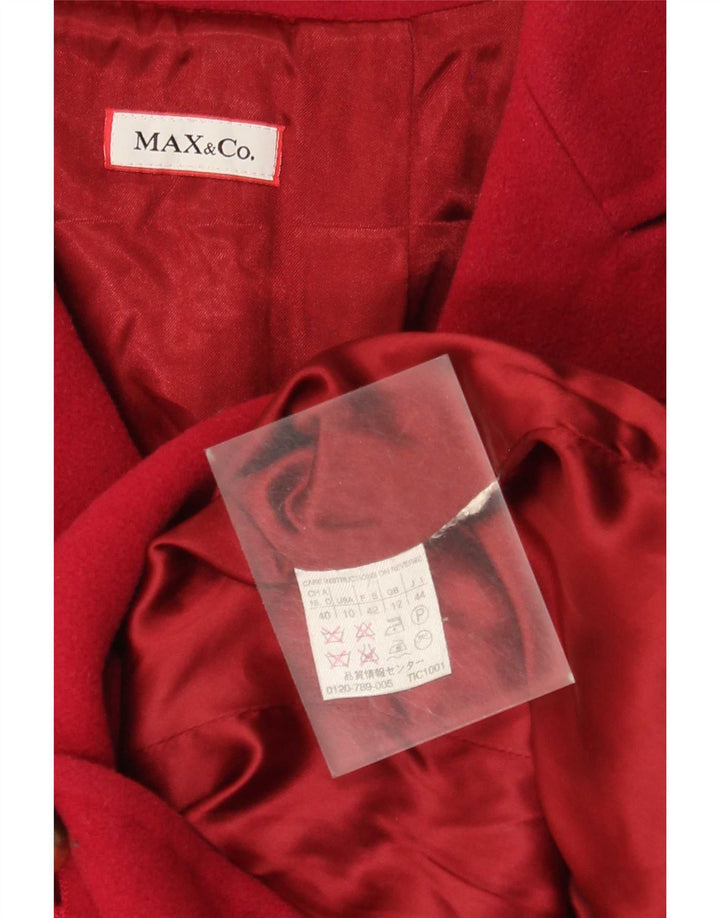 Max & Co. Palton pentru femei UK 12 Medium Red