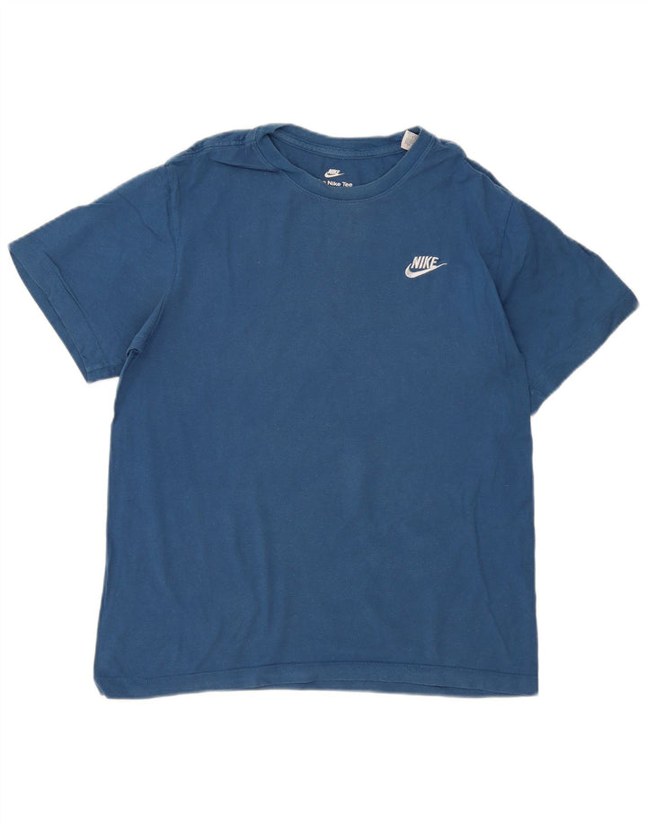 Tricou pentru bărbați Nike The Tee Top mic, albastru, bumbac