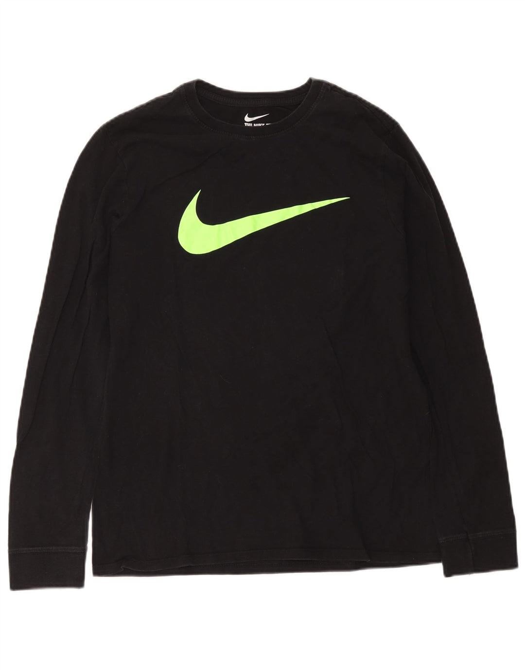 Top cu mânecă lungă, cu mânecă lungă, negru mediu, pentru bărbați, Nike