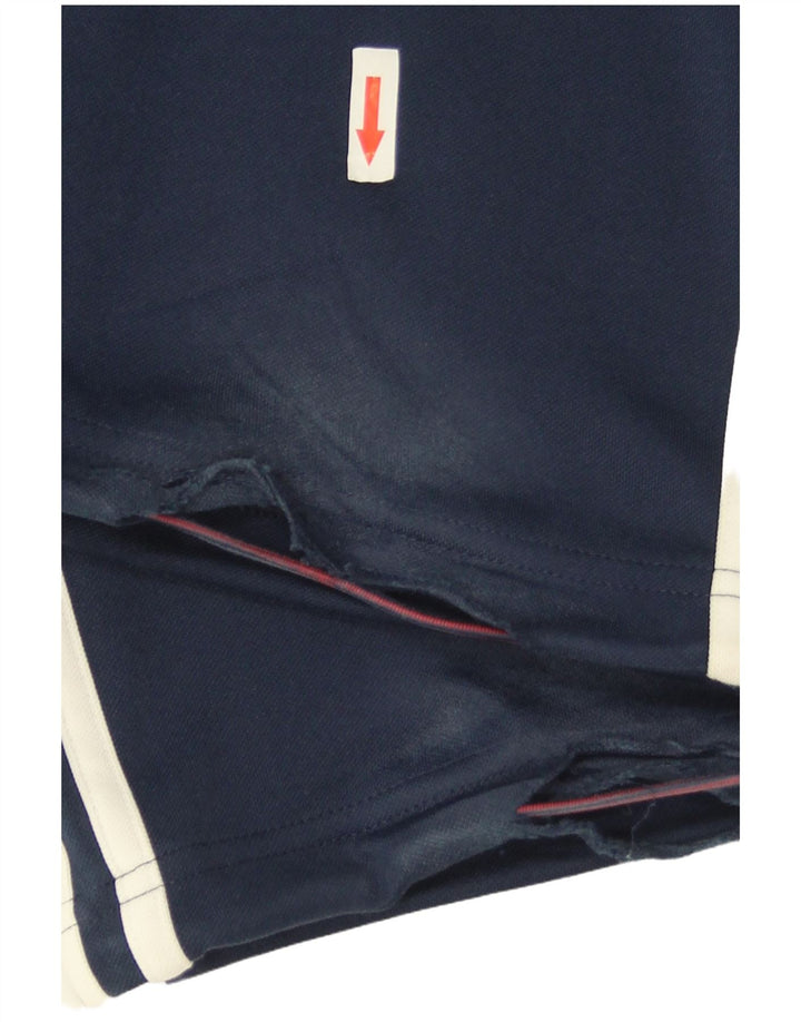 Trening complet Adidas pentru bărbați Marea Britanie 36/38 Mic, albastru bleumarin, poliester color bloc