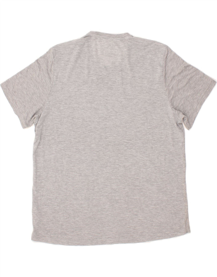 REEBOK Mens Graphic T-Shirt Top XL Grey Cotton Vintage Reebok and Second-Hand Reebok from Messina Hembry 