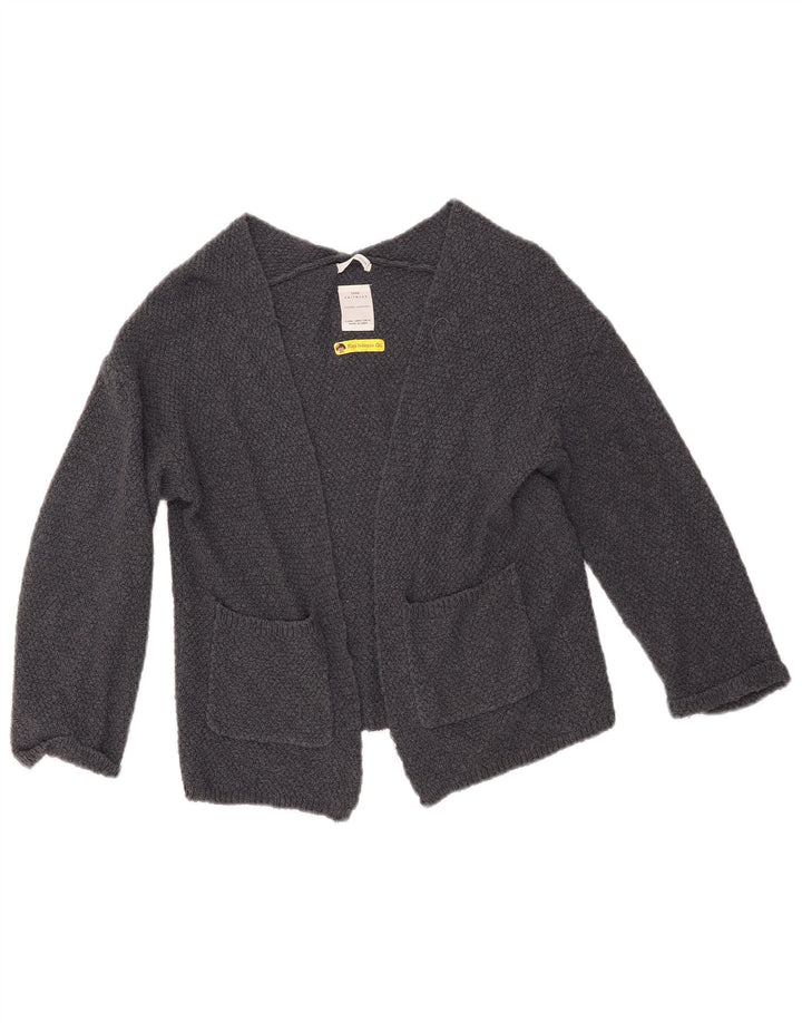 Pulover cardigan deschis pentru fete ZARA 7-8 ani gri