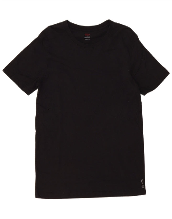 Tricou pentru bărbați Levi's Top Medium Black Bumbac