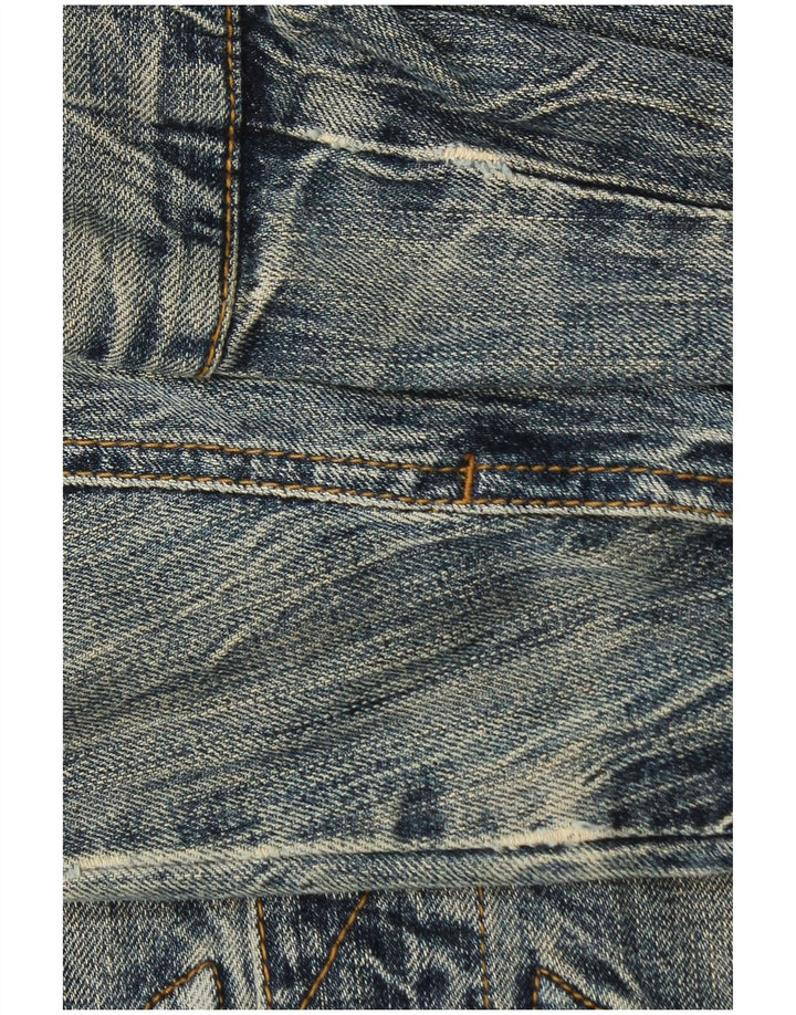 Jachetă de blugi pentru bărbați CALVIN KLEIN JEANS UK 38 Bumbac albastru mediu