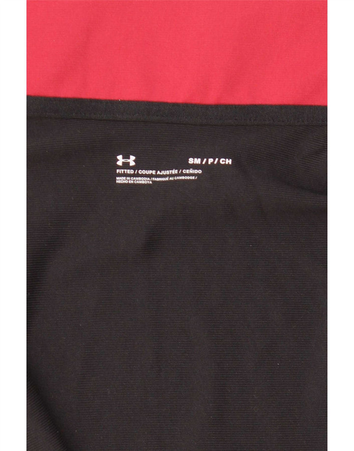 Jachetă de top pentru trening Under Armour pentru bărbați, neagră, mică