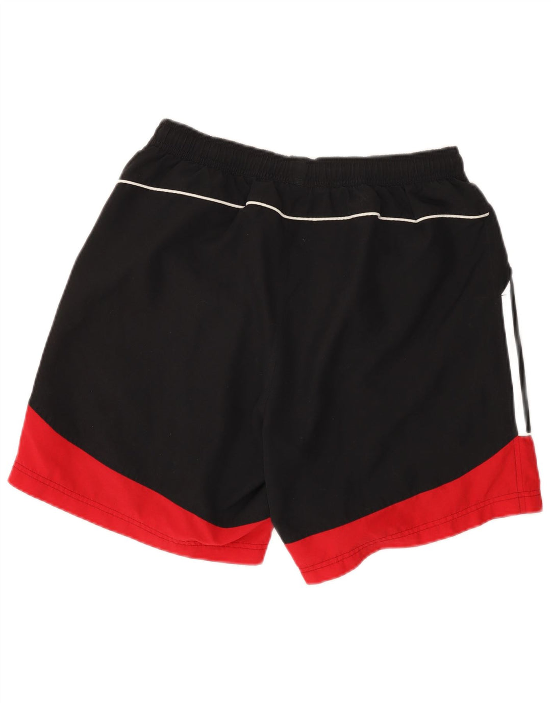Pantaloni scurți sport pentru bărbați Adidas, mediu negru, poliester color bloc
