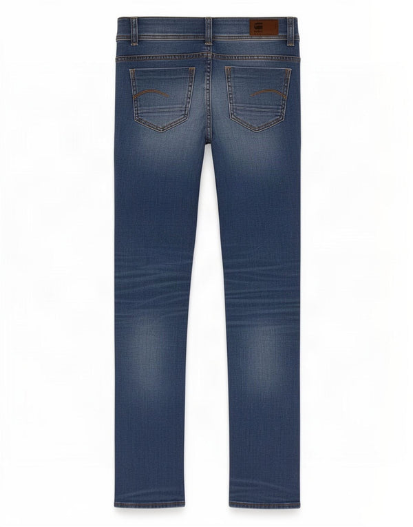 Blugi G-Star Midge Straight pentru femei W28 L30 Bumbac albastru