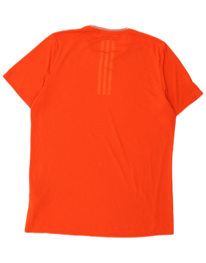 Tricou Adidas Climacool pentru bărbați Top Medium Portocaliu Poliester