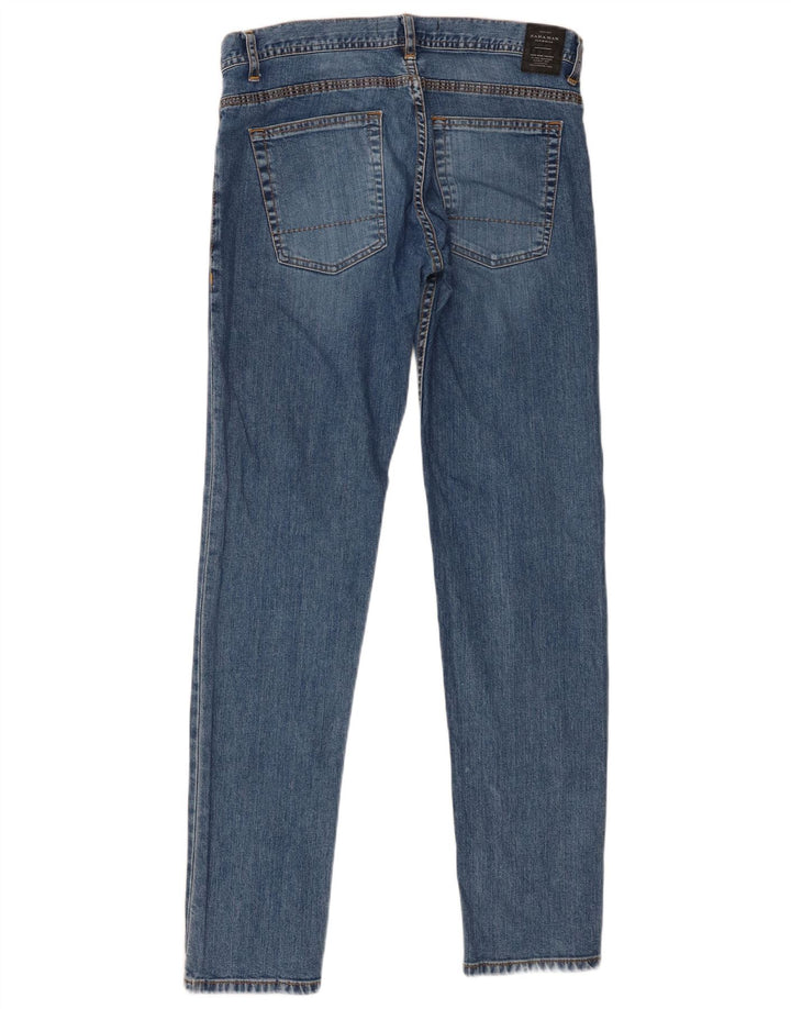 Blugi slim pentru bărbați Zara EU 40 Medium W31 L32 Blue Bumbac