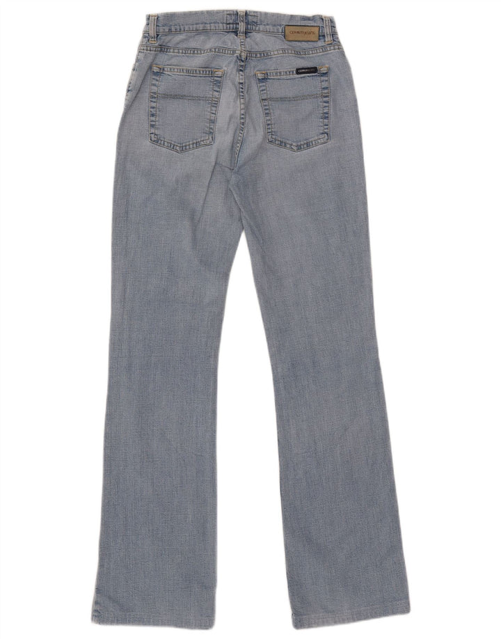 CERRUTI 1881 Blugi Bootcut Femei W28 L31 Albastru