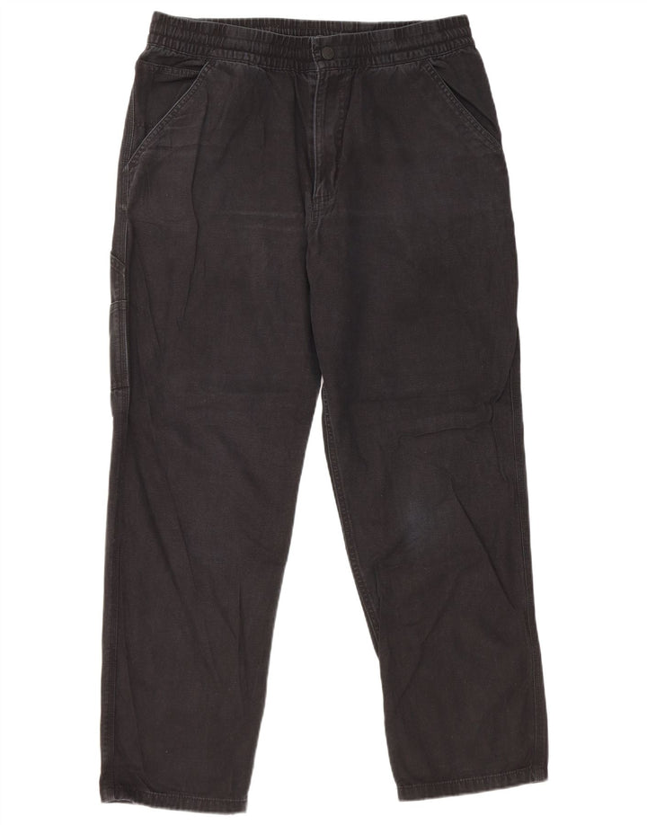 Pantaloni cargo drepti pentru bărbați Vans Medium W32 L28 Bumbac negru