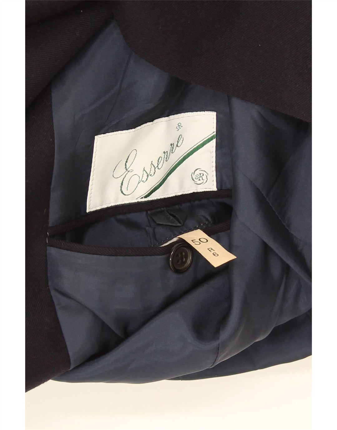 Jachetă blazer pentru bărbați Essere IT 50 mare bleumarin