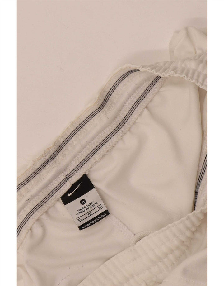 Pantaloni scurți sport pentru bărbați Nike XL, alb