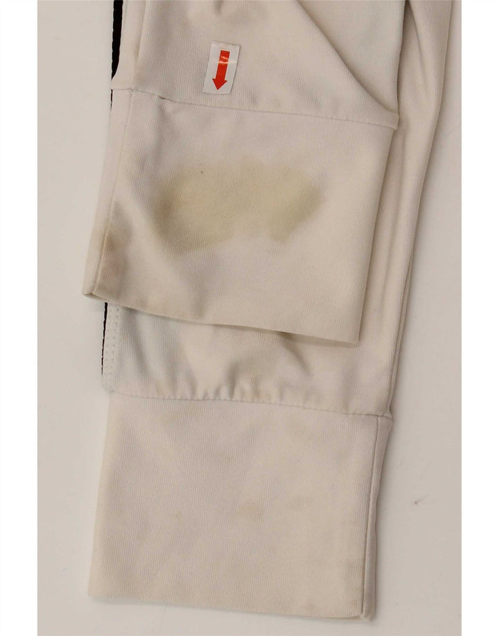Jachetă de top pentru trening grafic Nike pentru femei Marea Britanie 10/12 Medium, alb, color block