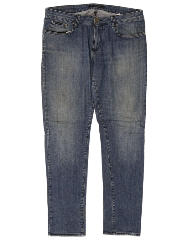 Blugi slim pentru bărbați Calvin Klein W34 L34 Bumbac albastru