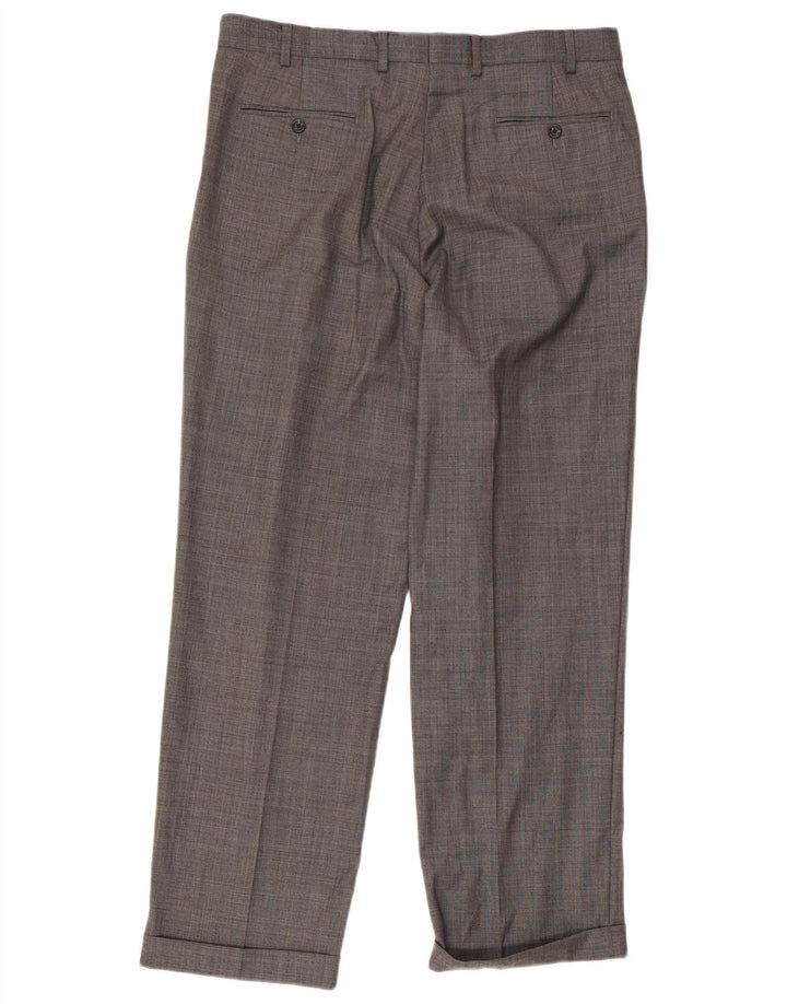 Pantaloni de costum pentru bărbați Chaps L34 L31 gri