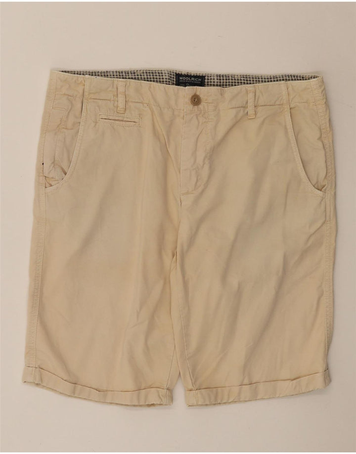 Pantaloni scurți chino pentru bărbați Woolrich W33 Bej mediu