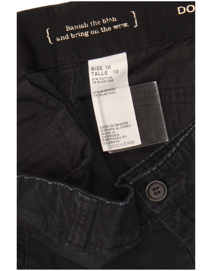 Bermude pentru femei Dockers US 10 Large W32 Bumbac bleumarin