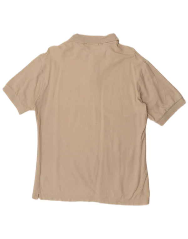 Fila Mens Polo Shirt IT 48 Medium Beige