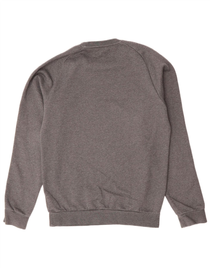 Hanorac pentru bărbați Adidas Jumper mic, gri, bumbac