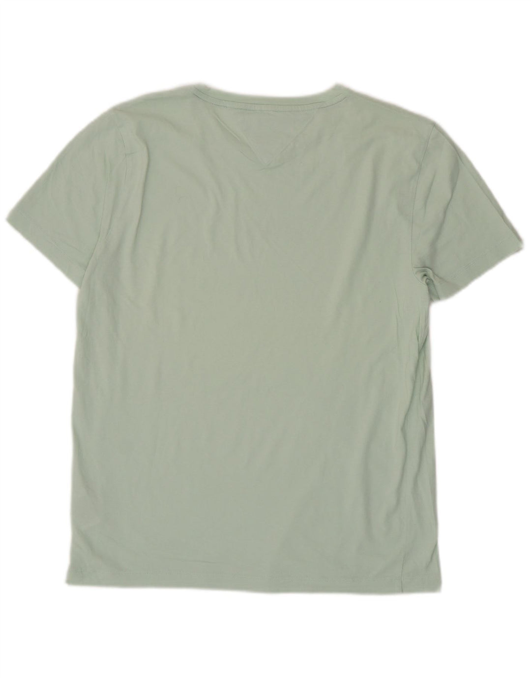 TOMMY HILFIGER Tricou cu grafic pentru femei Top UK 16 Mare Bumbac verde