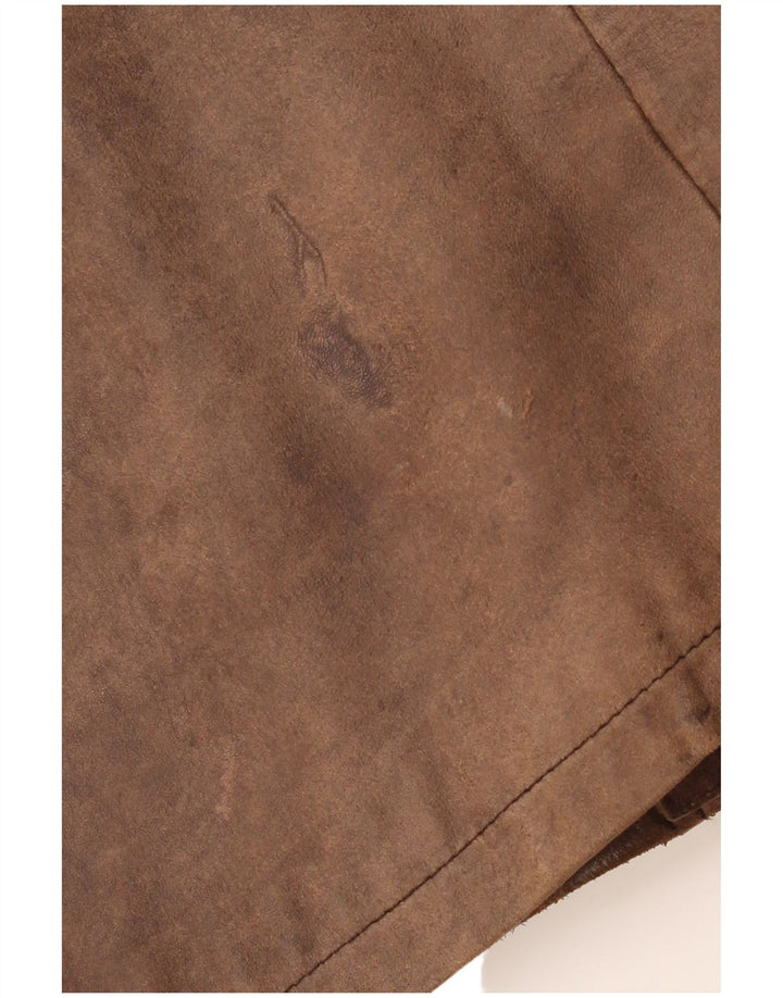 PIERCE ARROW Palton din piele pentru bărbați EU 54 2XL maro