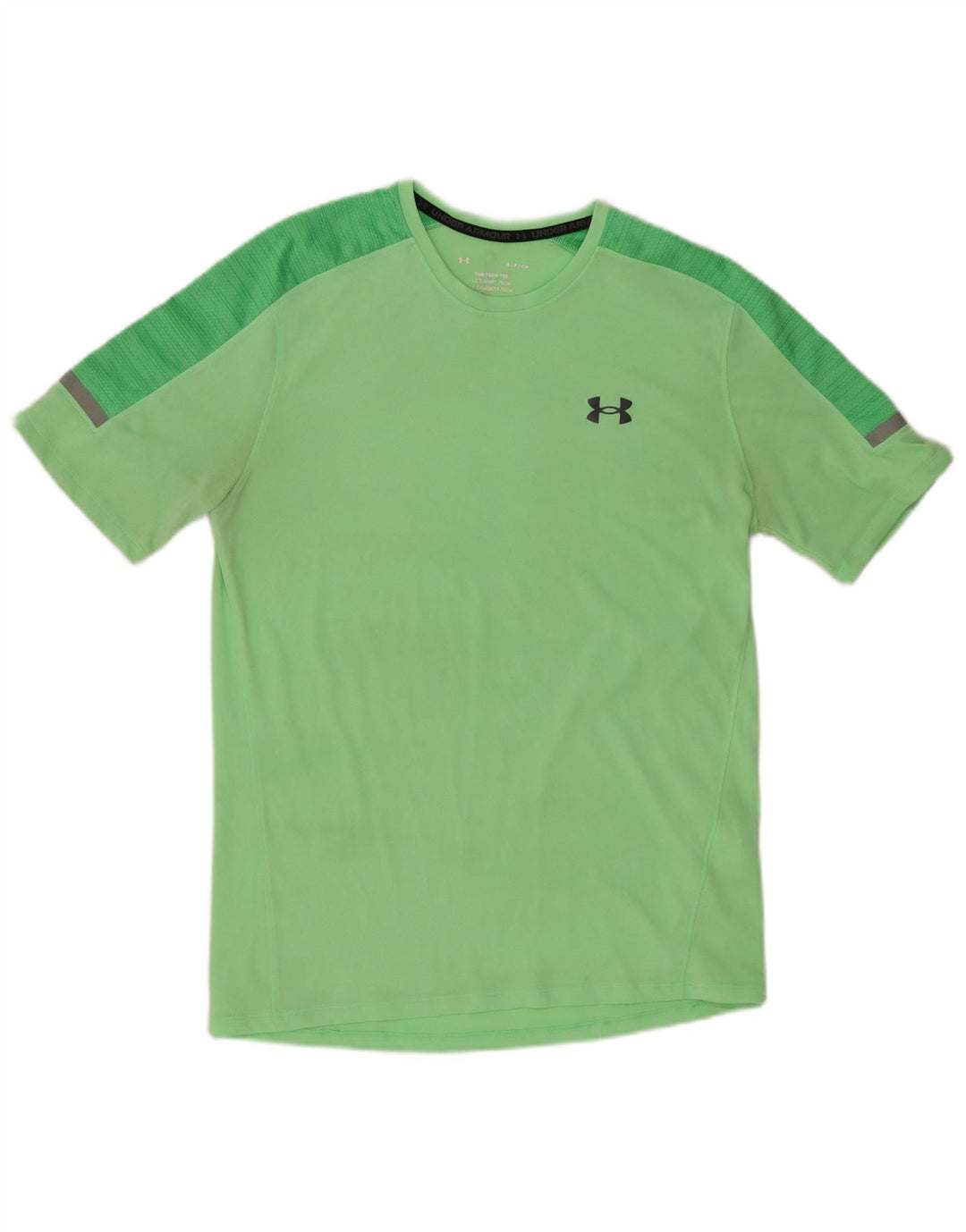 Tricou grafic pentru bărbați UNDER ARMOUR Top mic verde poliester color bloc