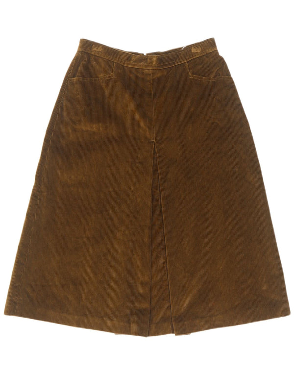 Fusta Damă Bailo din velur cu talie înaltă IT 44 Medium W26 Bumbac kaki