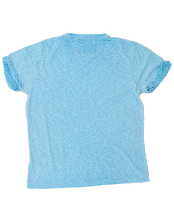 Tricou pentru bărbați Superdry Top XL Blue Pete Cotton