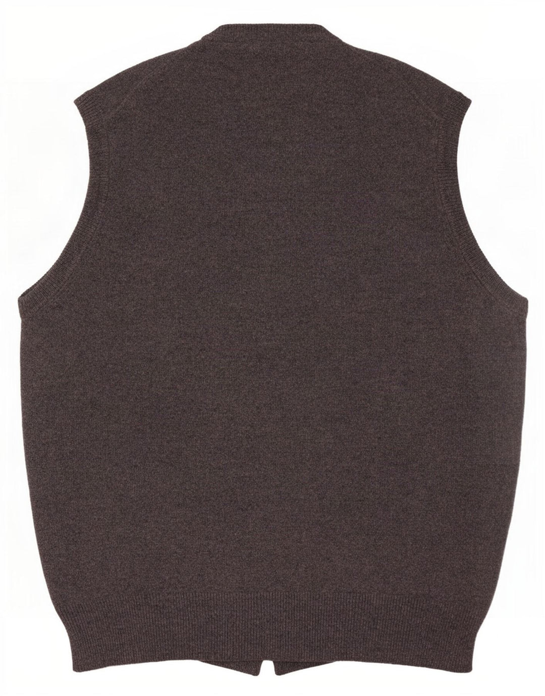 Munrospun Mens Vest Tank Top EU 52 Mare Lână Gri