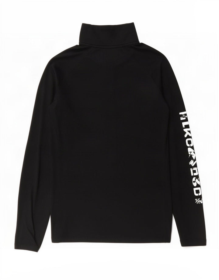 Top de trening Under Armour cu pulover grafic pentru femei UK 12 Medium Black