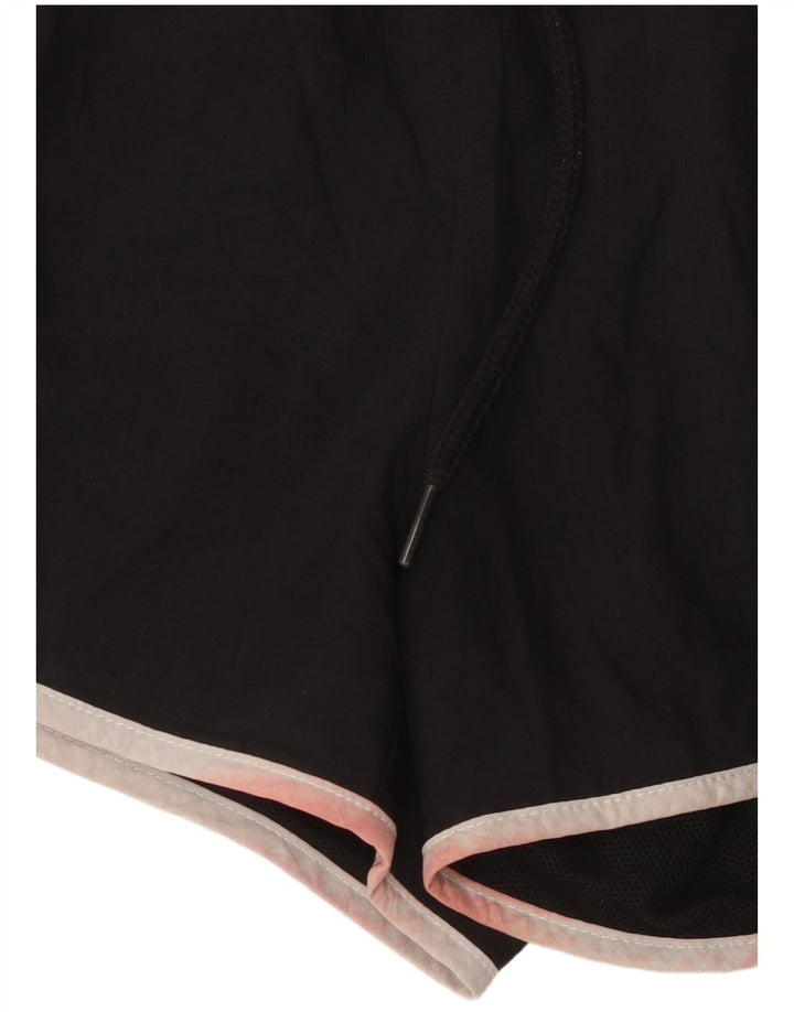 Pantaloni scurti sport Nike pentru femei UK 10 Poliester negru mic