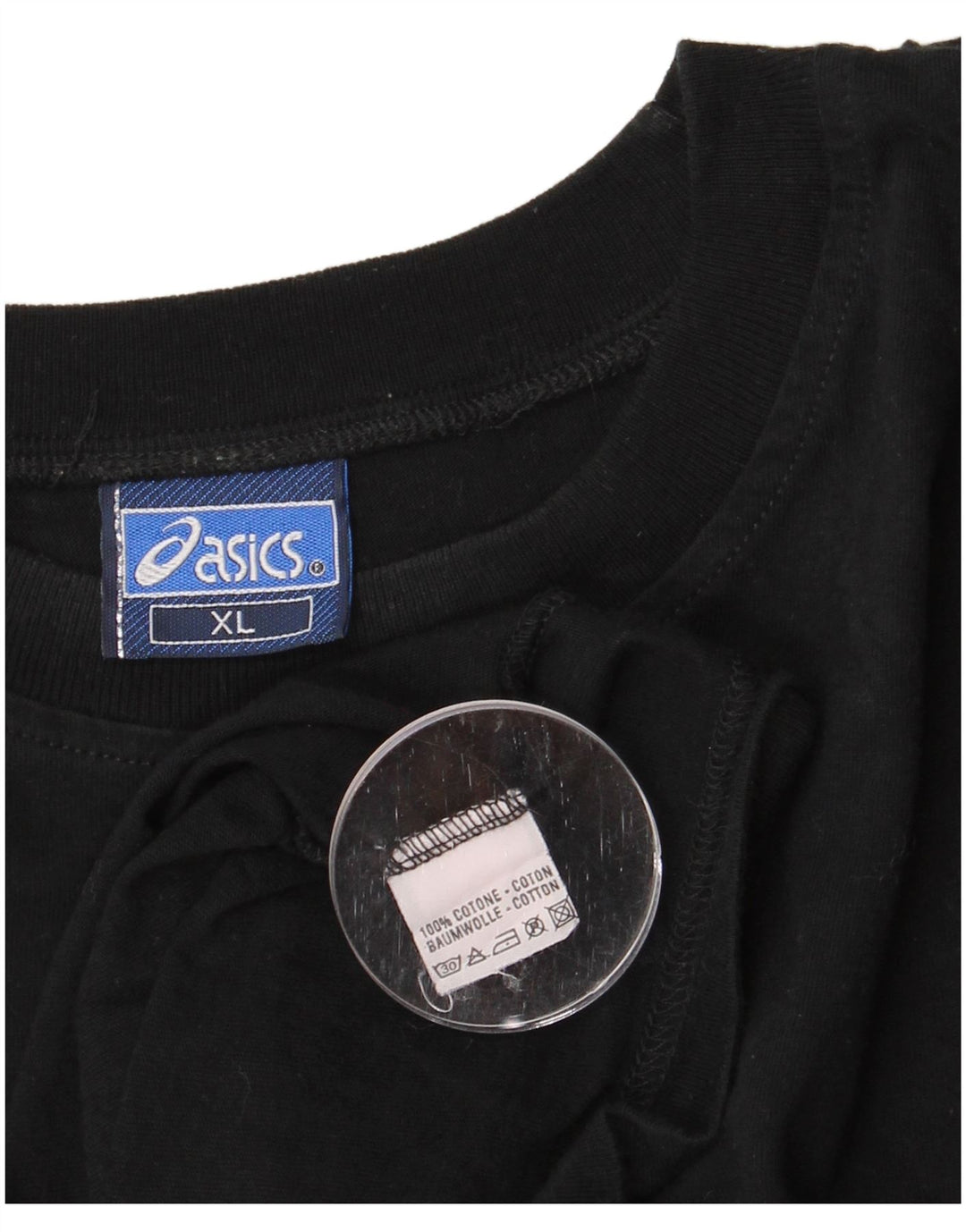 Tricou grafic ASICS pentru bărbați Top XL bumbac negru