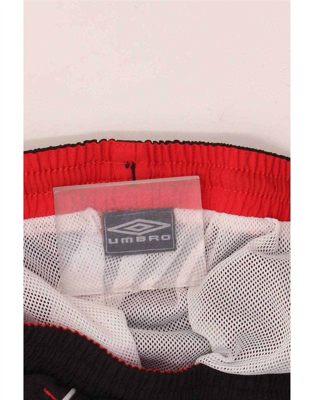 Pantaloni scurți de înot grafic pentru bărbați Umbro 2XL poliester negru