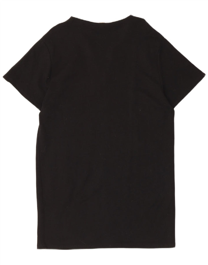 Rochie tricou pentru femei Zara UK 14 Medium Black
