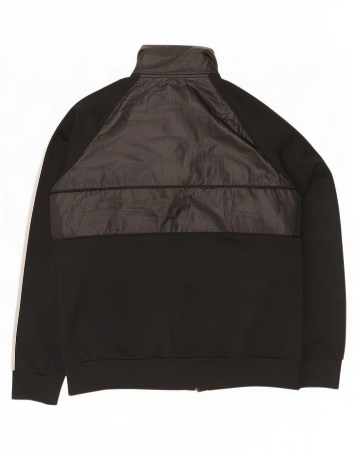 Jachetă de trening pentru bărbați Adidas, mare, negru, poliester