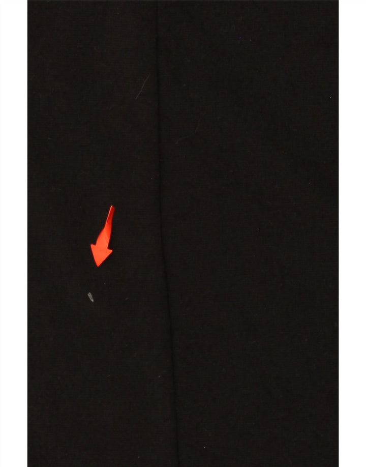 Rochie tricou supradimensionată ZARA pentru femei UK 14 Poliester mediu negru